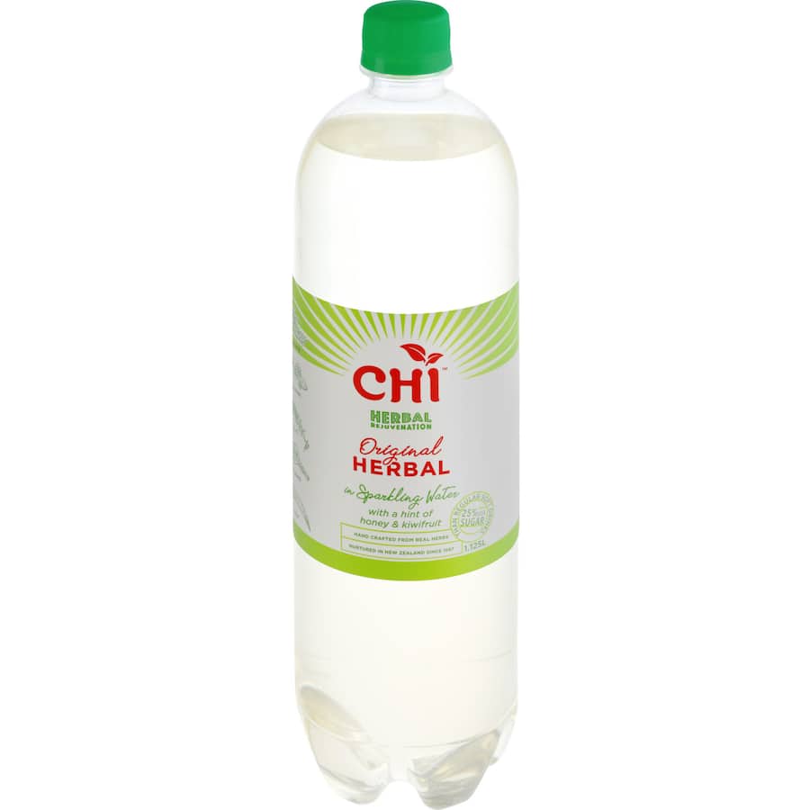 Chi Sparkling Water Herbal Original 1.125L