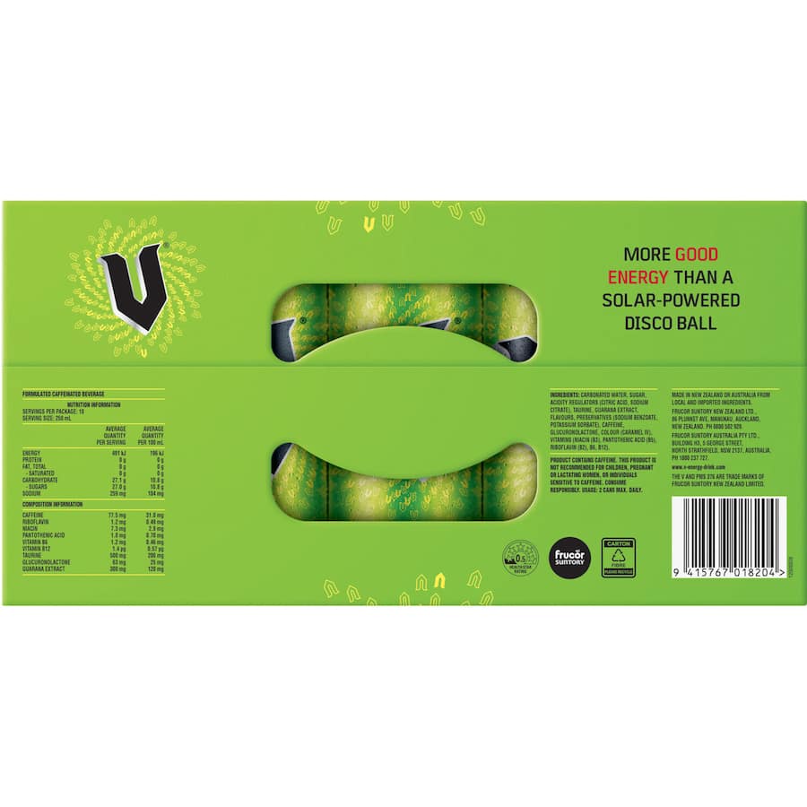 V Green Energy Drink 10 pack