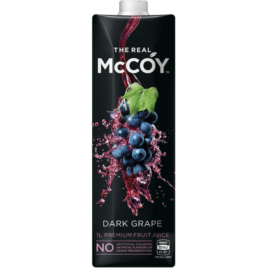 Mccoy Fruit Juice Dark Grape 1L