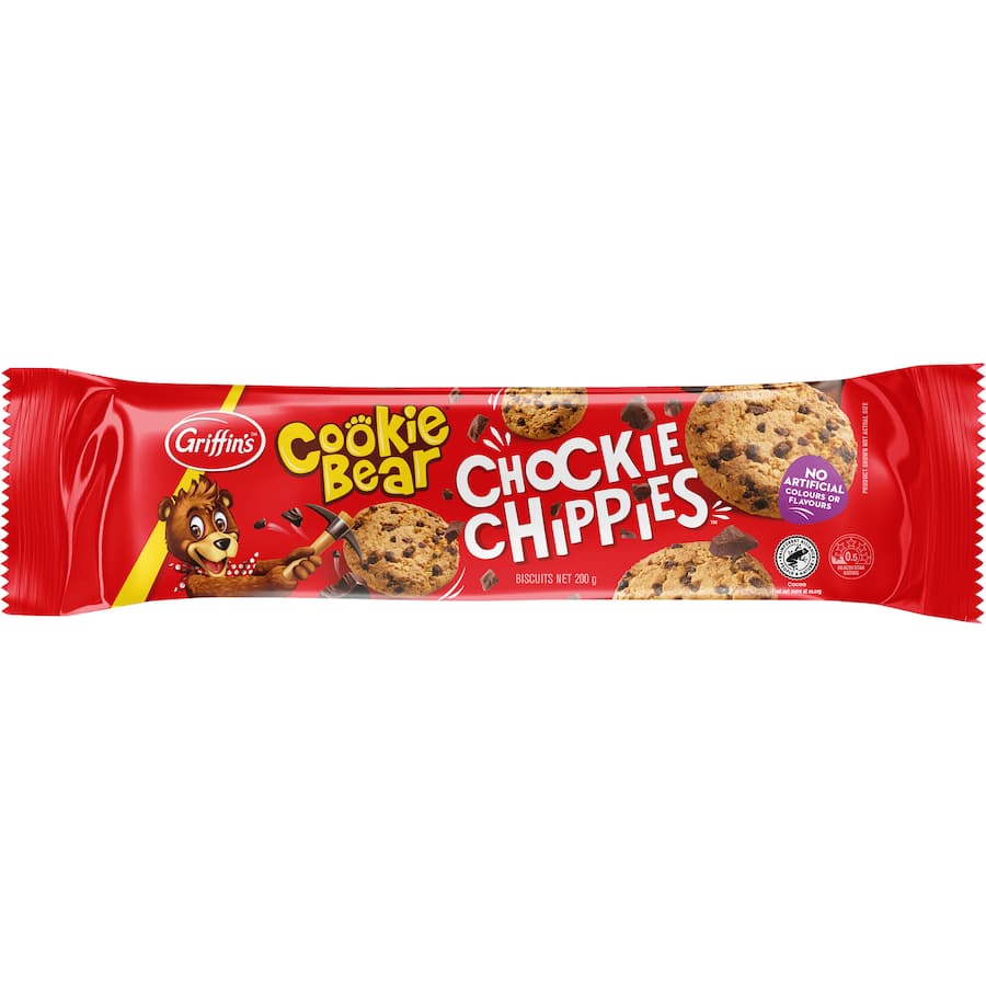 Griffins Cookie Bear Biscuits Chockie Chippies