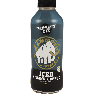 Mammoth Supply Co. Double Shot Fix Iced Strong Coffee Flavoured Milk 600ml