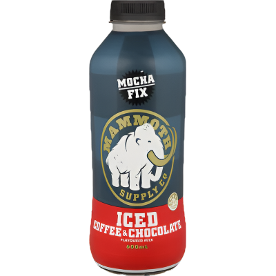Mammoth Supply Co. Mocha Fix Iced Coffee & Chocolate Flavoured Milk 600ml