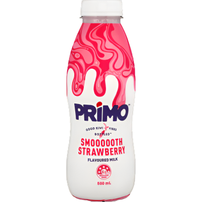 Primo Smoooooth Strawberry Flavoured Milk 500ml