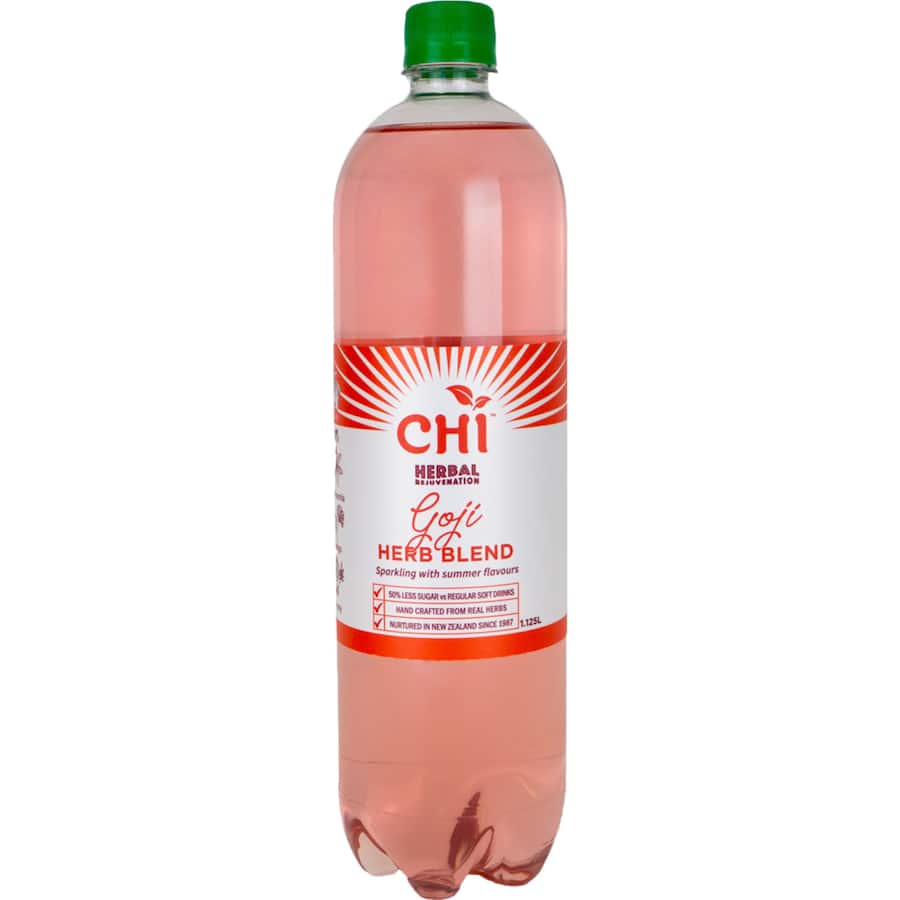 Chi Sparkling Water Goji Blend 1.125L