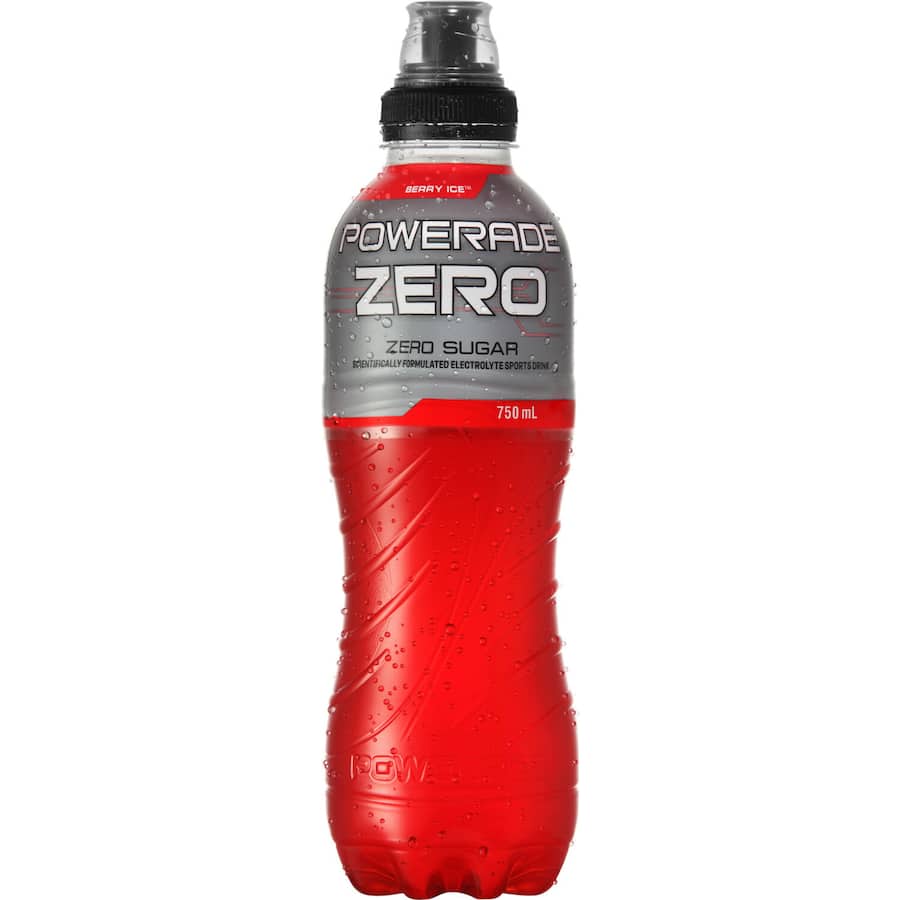 Powerade Zero Sports Drink Berry Ice 750ml