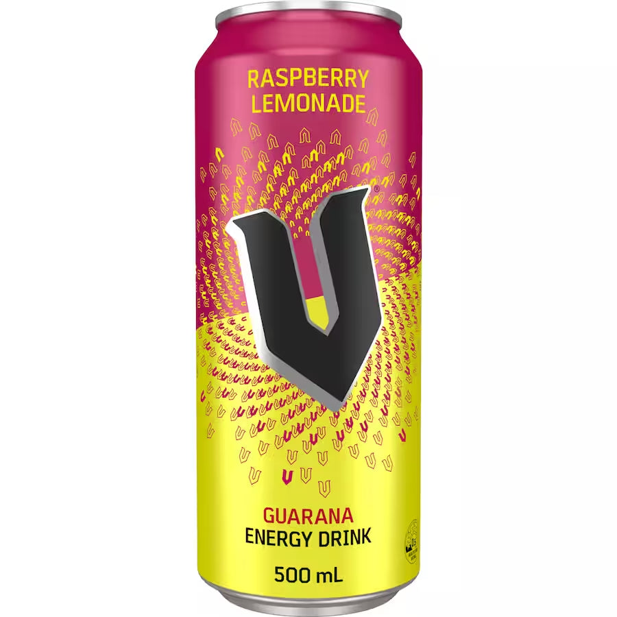 V Energy Drink Raspberry Lemonade 500ml