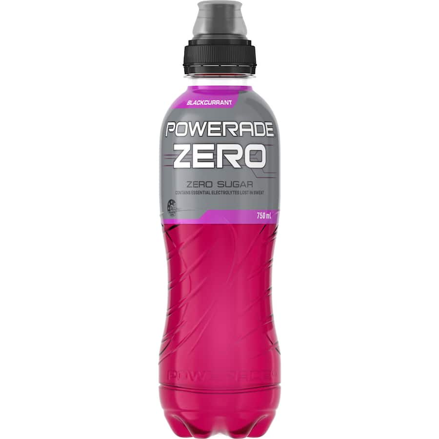 Powerade Zero Sports Drink Black Currant 750ml