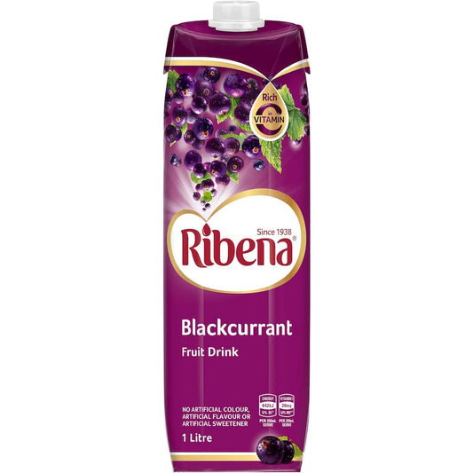 Ribena Fruit Drink Blackcurrant 1L