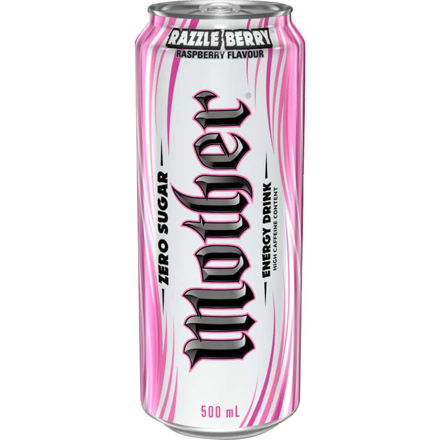 Mother Energy Drink Razzle Berry Zero Sugar 500ml