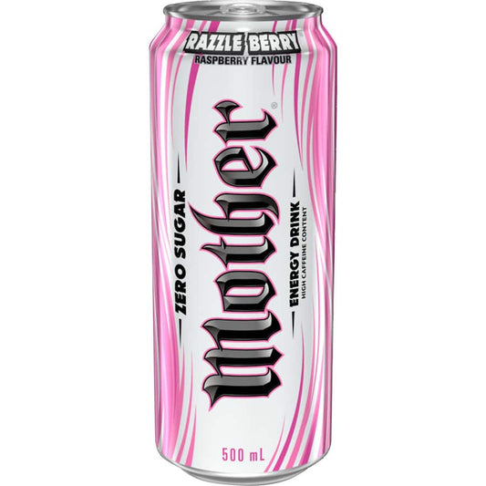 Mother Energy Drink Razzle Berry Zero Sugar 500ml