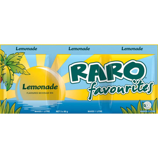 Raro Beverage Mix Lemonade 3 pack