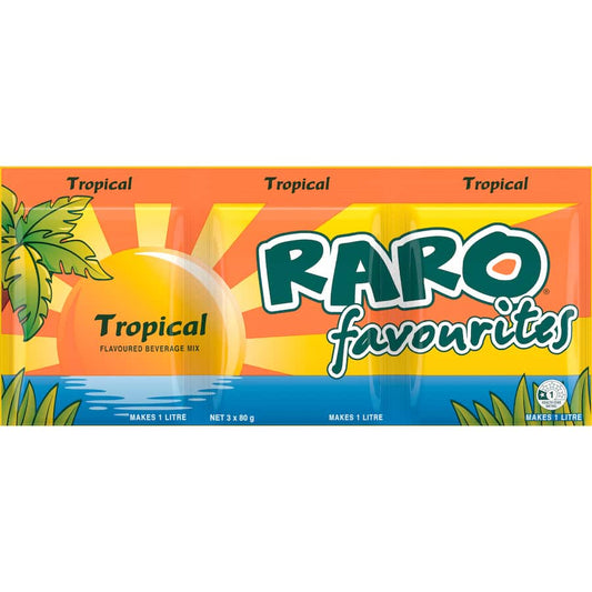 Raro Beverage Mix Tropical 3 pack