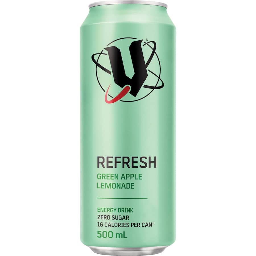 V Refresh Energy Drink Green Apple Lemonade 500ml