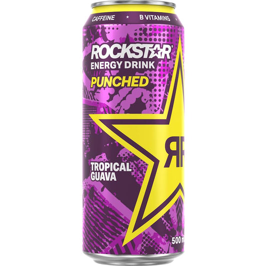 Rockstar Energy Drink Tropical Guava 500ml