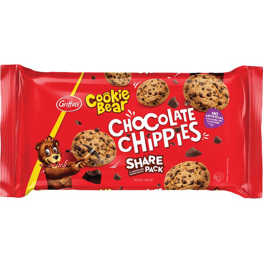 Griffins Cookie Bear Biscuits Chockie Chippies Share Pack