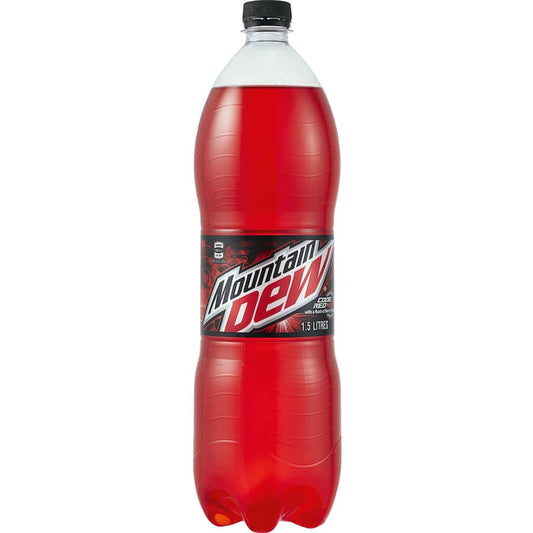 Mountain Dew Soft Drink Code Red