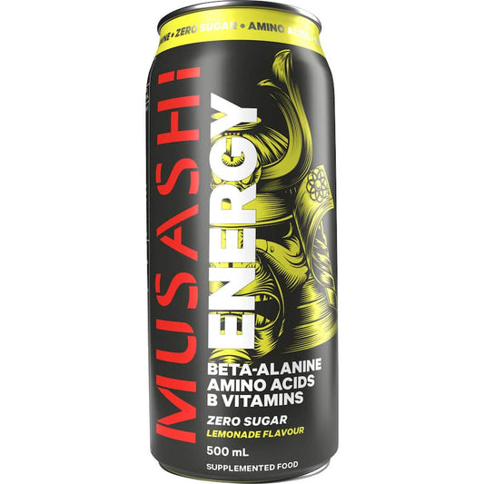 Musashi Energy Drink Lemonade Zero Sugar 500ml