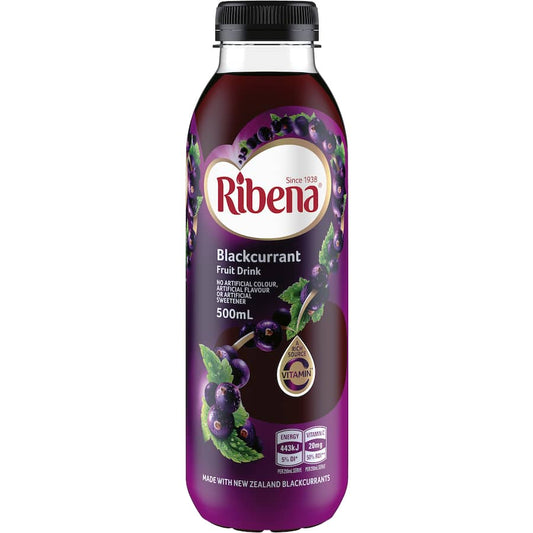 Ribena Fruit Drink Blackcurrant 500ml