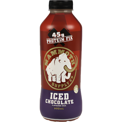 Mammoth Supply Co. Protein Fix Iced Chocolate Flavoured Milk 600ml