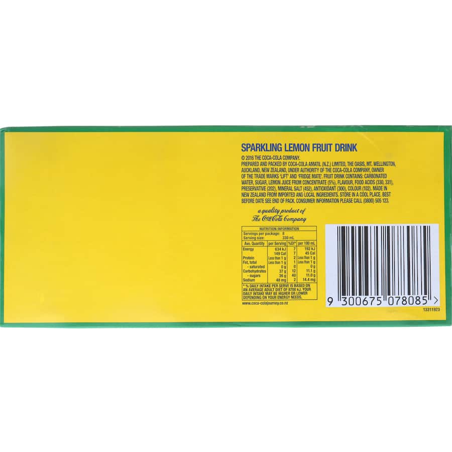 Lift Soft Drink 8 pack