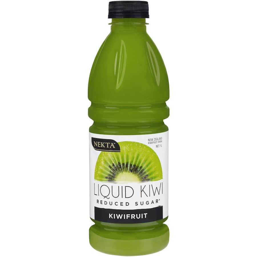 Nekta Fruit Juice Kiwifruit Reduced Sugar 1L