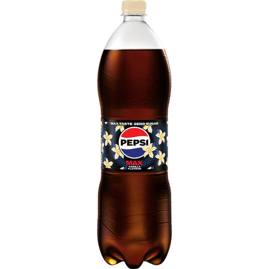 Pepsi Max Soft Drink Vanilla