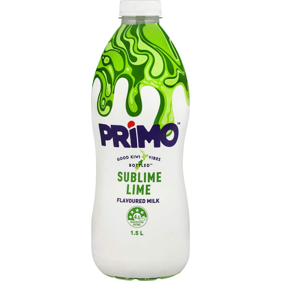 Primo Flavoured Milk Lime 1.5L