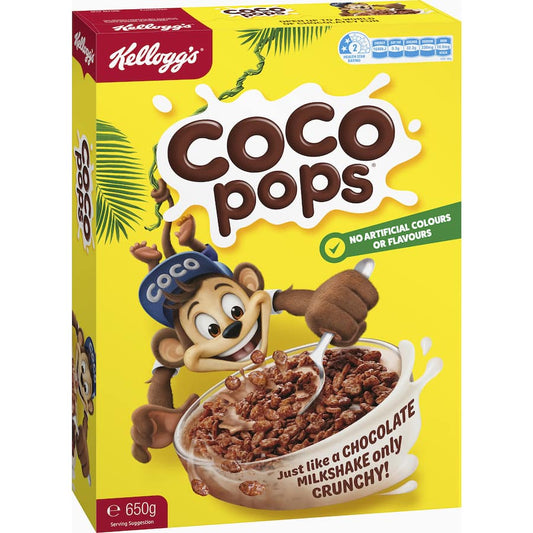 Kellogg's Cereal Coco Pops 650g