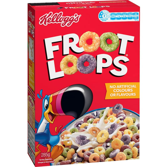 Kellogg's Froot Loops Cereal 285g