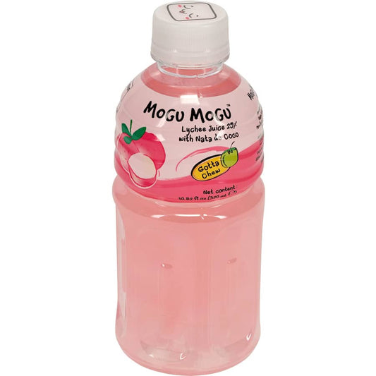 Mogu Mogu Juice Lychee With Nata De Coco 320ml