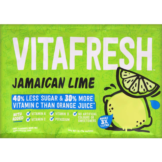 Vitafresh Sachet Drink Mix Jamaican Lime 150g