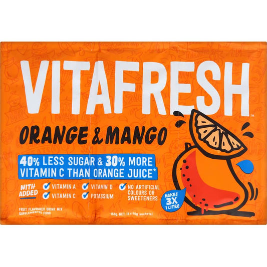 Vitafresh Sachet Drink Mix Orange & Mango 150g