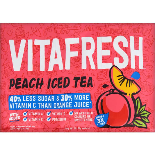 Vitafresh Sachet Drink Mix Peach Ice Tea 150g