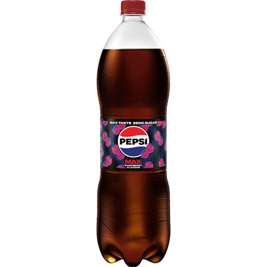 Pepsi Max Soft Drink Raspberry Cola