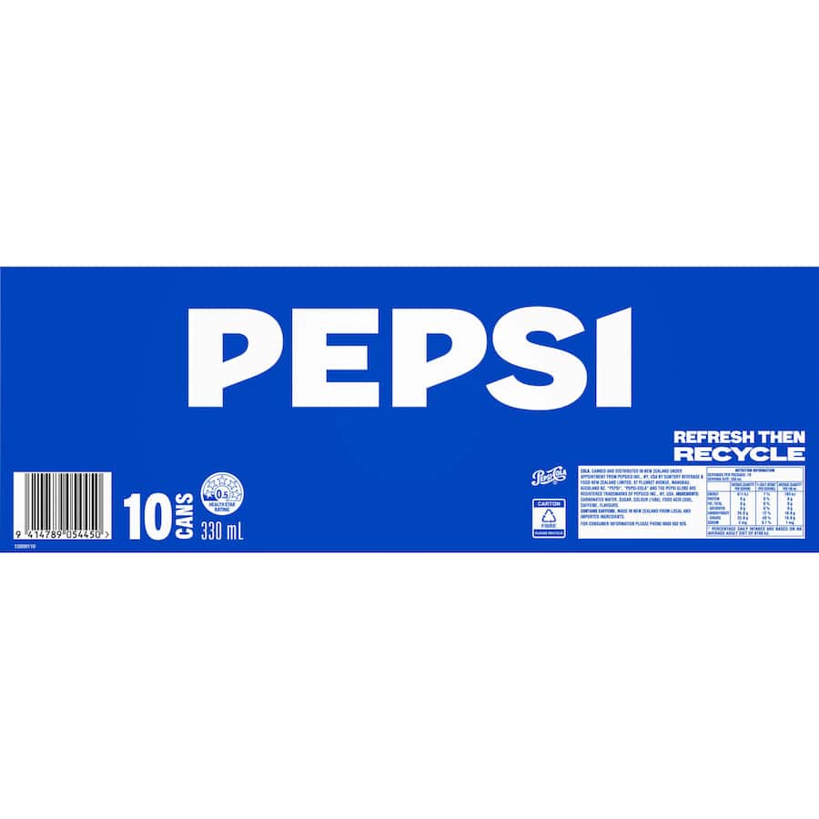 Pepsi Soft Drink 10 pack