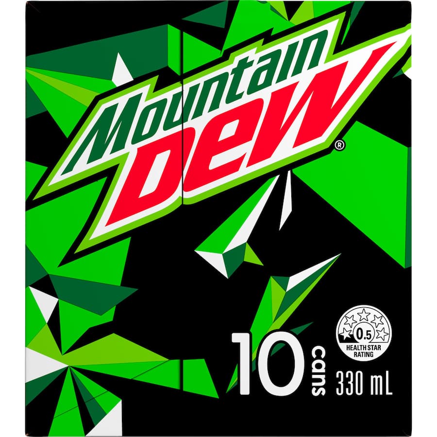 Mountain Dew Soft Drinks 10 pack