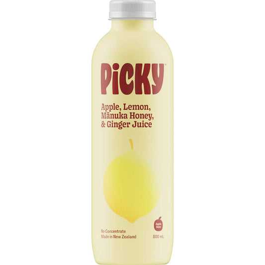 Picky Fruit Juice Apple, Lemon, Honey & Ginger 800ml